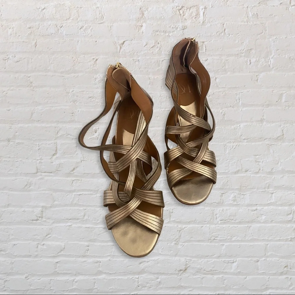 {DVF} Wedge sandals